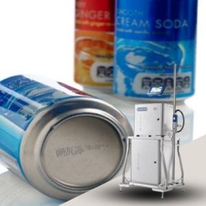Codificadora e impresora Ax150i para latas